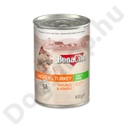 Kép 1/2 - BONACIBO CANNED CAT FOODS CHICKEN & TURKEY 400g