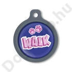 Kép 1/2 - Blucky Graffiti Dark Blue Dog Tag large