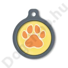 Kép 1/2 - Blucky Wild Paw Yellow Dog Tag large