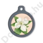 Kép 1/2 - Blucky Jasmine Pastel Orange Dog Tag large