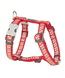 Red Dingo Reflective Ziggy Red Medium Dog hám Red Dingo Reflective Ziggy Red Medium Dog hám