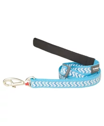 Red Dingo Reflective Ziggy Turquoise póráz 100-180 cm Small