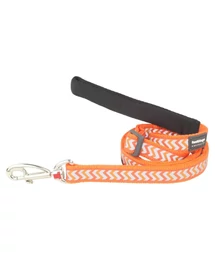 Red Dingo Reflective Ziggy Orange póráz 100-180 cm Large Red Dingo Reflective Ziggy Orange póráz 100-180 cm Large