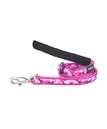 Red Dingo Camouflage Hot Pink póráz 100-180 cm XS