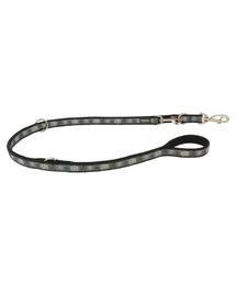 Red Dingo Paw Impressions Black multi-purpose póráz 200 cm Medium