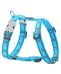 Red Dingo Bumble Bee Turquoise Large Dog hám Red Dingo Bumble Bee Turquoise Large Dog hám