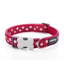 Red Dingo Stars Red XS kutya nyakörv