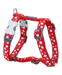 Red Dingo White Spots Red Medium Dog hám Red Dingo White Spots Red Medium Dog hám