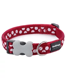 Red Dingo White Spots Red XS kutya nyakörv