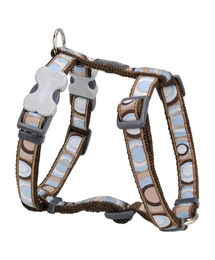 Red Dingo Circadelic Brown XS Dog hám Red Dingo Circadelic Brown XS Dog hám