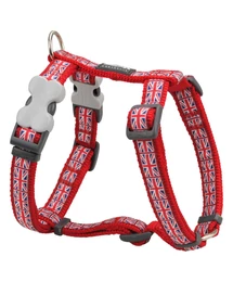Red Dingo Union Jack XS Dog hám