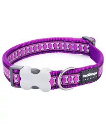 Red Dingo Reflective Purple XS kutya nyakörv Red Dingo Reflective Purple XS kutya nyakörv