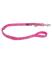 Red Dingo Paw Impressions Hot Pink multi-purpose póráz 200 cm Large Red Dingo Paw Impressions Hot Pink multi-purpose póráz 200 cm Large