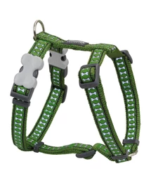 Red Dingo Reflective Green XLarge Dog hám