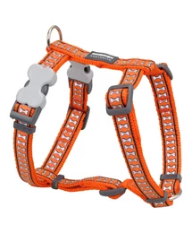 Red Dingo Reflective Orange XLarge Dog hám Red Dingo Reflective Orange XLarge Dog hám