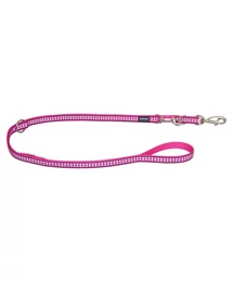 Red Dingo Reflective Hot Pink multi-purpose póráz 200 cm Medium Red Dingo Reflective Hot Pink multi-purpose póráz 200 cm Medium