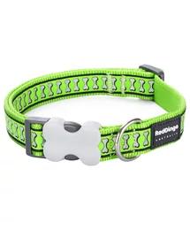 Red Dingo Reflective Lime XS kutya nyakörv Red Dingo Reflective Lime XS kutya nyakörv