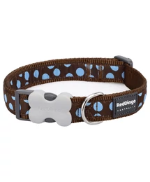 Red Dingo Blue Spots Brown Small kutya nyakörv