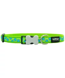 Red Dingo Stars Lime Small kutya nyakörv Red Dingo Stars Lime Small kutya nyakörv