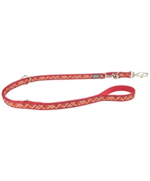 Red Dingo Flanno Red multi-purpose póráz 200 cm Small Red Dingo Flanno Red multi-purpose póráz 200 cm Small