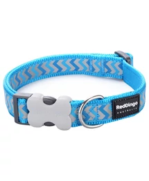 Red Dingo Reflective Ziggy Turquoise Large kutya nyakörv