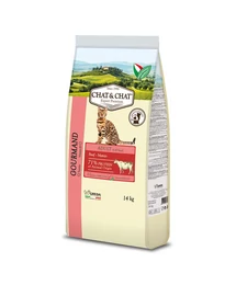 Gheda Chat&Chat Adult GOURMAND Beef 14kg