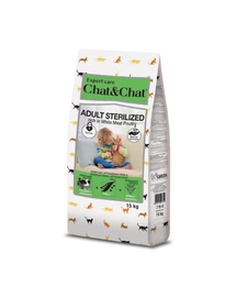 Gheda Chat&Chat Adult Sterilized szárnyas 14kg