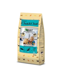 Gheda Chat&Chat Adult Tuna & Peas 14kg Gheda Chat&Chat Adult Tuna & Peas 14kg