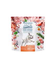 JACK Air-dried hipoallergén kutyatáp pulyka & nyúl 2,5kg JACK Air-dried hipoallergén kutyatáp pulyka & nyúl 2,5kg