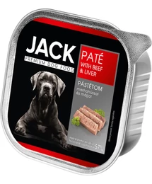 JACK kutya alutasakos marha májjal 150g