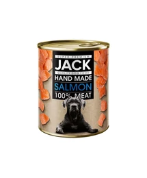 JACK kutya konzerv lazac 800g