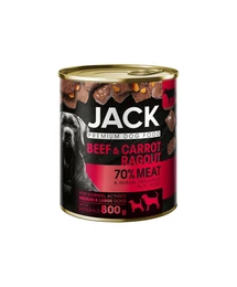 JACK kutya konzerv ragu marha-répa 800g