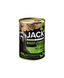 JACK kutya konzerv ragu nyúl-répa 400g