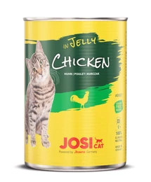 JosiCat konzerv Chicken in Jelly 12 x 400g JosiCat konzerv Chicken in Jelly 12 x 400g