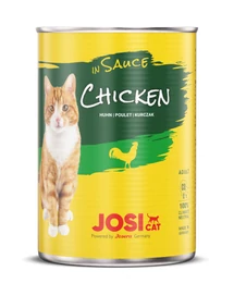 JosiCat konzerv Chicken in Sauce 12 x 415g JosiCat konzerv Chicken in Sauce 12 x 415g