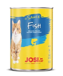 JosiCat konzerv Fish in Sauce 12 x 415g JosiCat konzerv Fish in Sauce 12 x 415g