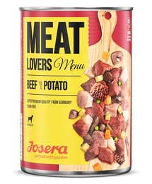 Josera Meat lovers Menu Beef with Potato 6x400g Josera Meat lovers Menu Beef with Potato 6x400g