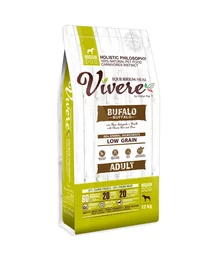 VIVERE LOW-GRAIN DOG MEDIUM Adult Buffalo 12 kg