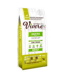 VIVERE LOW-GRAIN DOG MEDIUM Adult Duck 12 kg