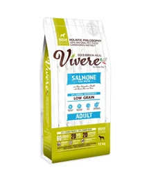 VIVERE LOW-GRAIN DOG MEDIUM Adult Salmon 12 kg