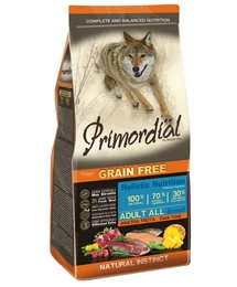 Primordial Grain Free Adult Kacsa és Pisztráng 12kg