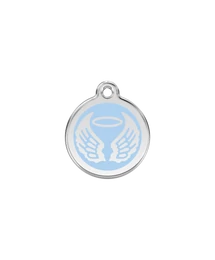 Red Dingo Rozsdamentes angyal szárnyak mintás acél biléta világoskék