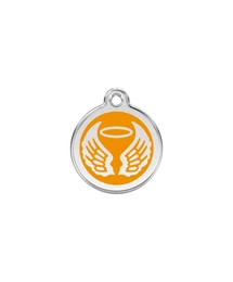 Red Dingo Rozsdamentes angyal szárnyak mintás acél biléta narancssárga