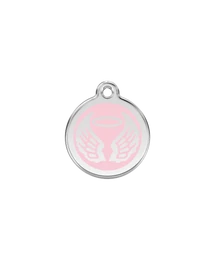 Red Dingo Rozsdamentes angyal szárnyak mintás acél biléta rózsaszín