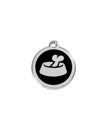 Red Dingo Rozsdamentes kutyatál mintás acél biléta fekete Red Dingo Rozsdamentes kutyatál mintás acél biléta fekete