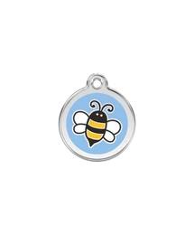 Red Dingo Rozsdamentes méhecske mintás acél biléta kék