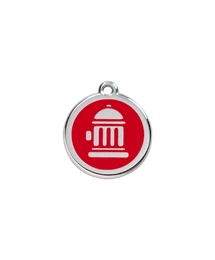 Red Dingo Rozsdamentes tűzcsap mintás acél biléta piros Red Dingo Rozsdamentes tűzcsap mintás acél biléta piros