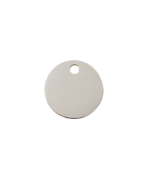 Red Dingo Rozsdamentes acél biléta kör forma Red Dingo Rozsdamentes acél biléta kör forma