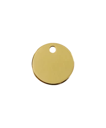 Red Dingo Sárga réz biléta kör forma