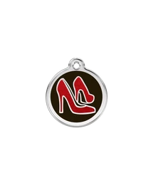 Red Dingo Csillámos Rozsdamentes piros cipő mintás acél biléta